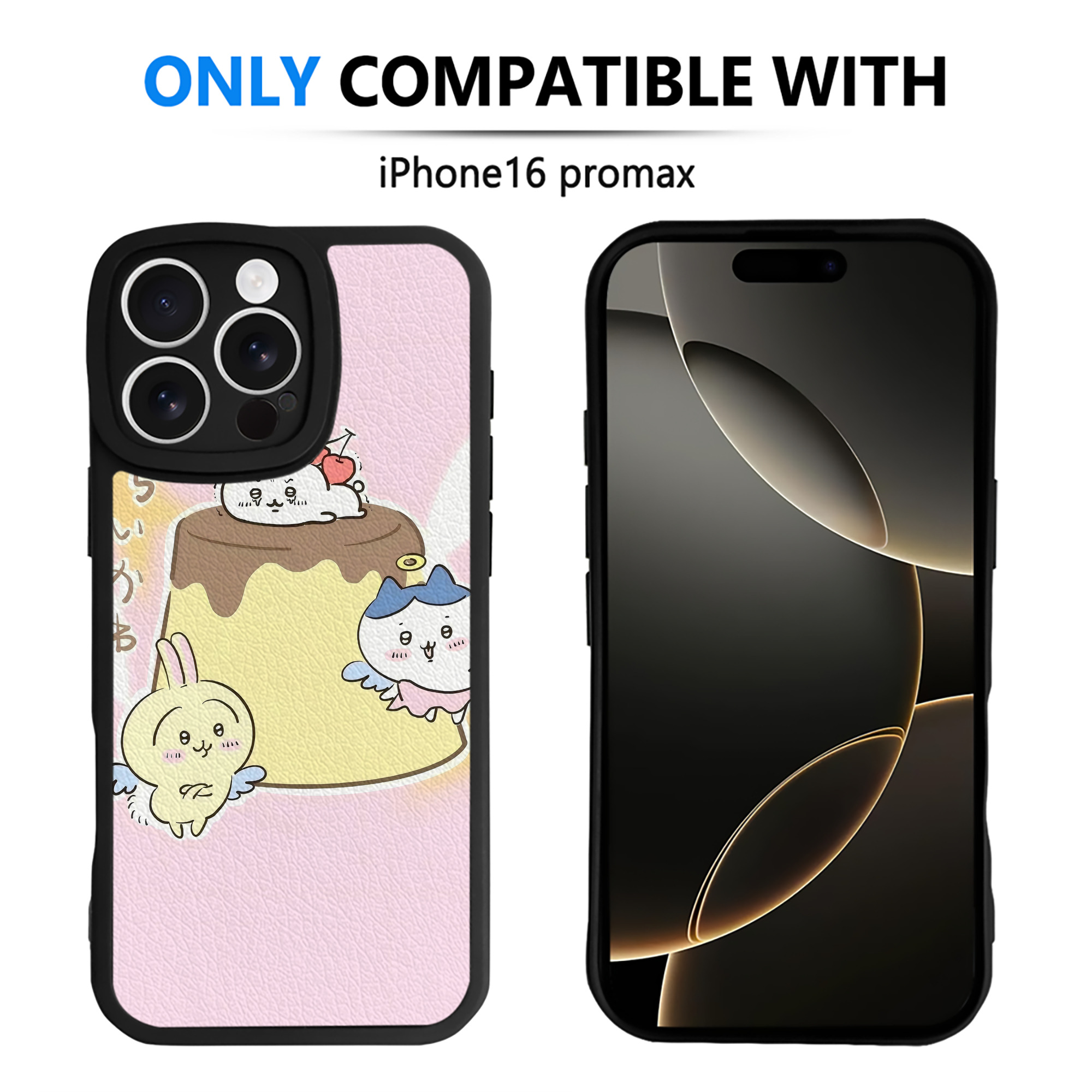 （画像用） ちいかわ Chii-kawa 【iPhone 16シリーズ対応】シリコンスマホケース（レザー調） 材質：シリコン